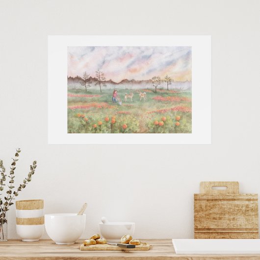Cloudberry Poster (Keuken)