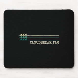 Cloudbreak Fiji Break Surfen Retro Golf Muismat