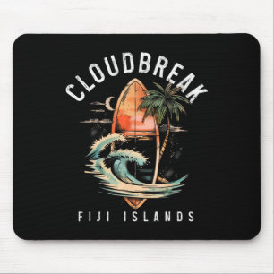 Cloudbreak Fiji-eilanden Surf Vintage Surfen Surfe Muismat