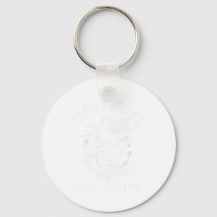 Cloudbreak Fiji-eilanden Surf Vintage Surfen Surfe Sleutelhanger