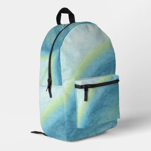 Cloudburst Bedrukte Rugzak (Achterkant Hoek Links)