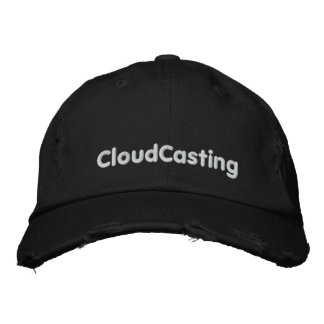 CloudCasting-Pet Geborduurde Pet