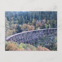 Cloudcroft New Mexico-brug van de bosschouw