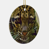 Clouded Leopard Keramisch Ornament (Rechts)