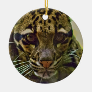 Clouded Leopard Keramisch Ornament
