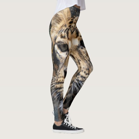 Clouded Leopard Leggings (Rechts)
