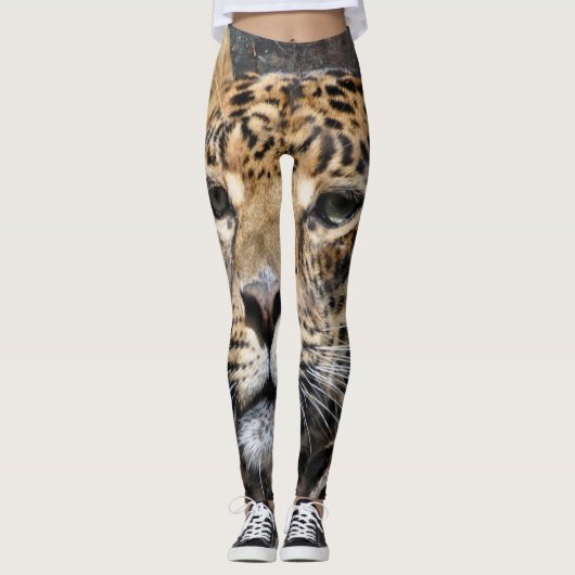 Clouded Leopard Leggings (Voorkant)