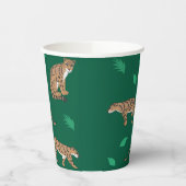 Clouded Leopard Papieren Bekers (Links)