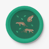 Clouded Leopard Papieren Bordje (Voorkant)