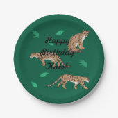 Clouded Leopard Papieren Bordje (Voorkant)