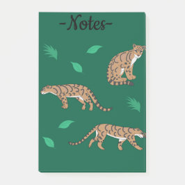 Clouded Leopard Post-it® Notes