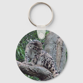 Clouded Leopard Sleutelhanger