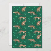 Clouded Leopard Thank you Card Kaart (Achterkant)