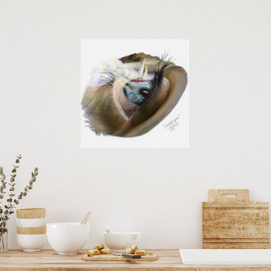 Clouded Vision Poster (Keuken)