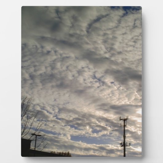 Cloudformatie Fotoplaat (Voorkant)