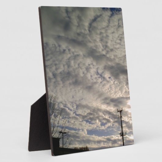 Cloudformatie Fotoplaat (Zijkant)