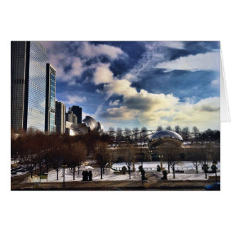 Cloudgate in Millennium Park Chicago