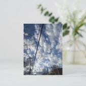 Cloudgolven Briefkaart (Staand voorkant)