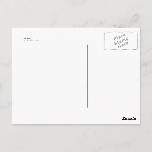 Cloudgolven Briefkaart (Achterkant)