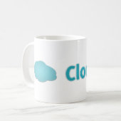 Cloudica ICA links Koffiemok (Voorkant links)