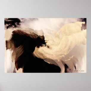 Cloudindrukwekkende beelden 1 poster