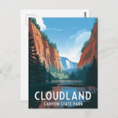 Cloudland Canyon State Park Briefkaart (Voorkant / Achterkant)