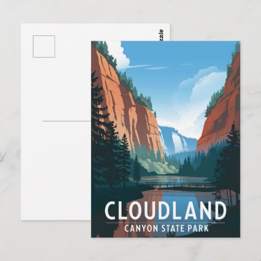 Cloudland Canyon State Park Briefkaart (Voorkant / Achterkant)