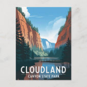 Cloudland Canyon State Park Briefkaart (Voorkant)