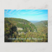 Cloudland Canyon State Park Briefkaart (Voorkant)