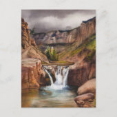 Cloudland Canyon State Park Cloudy Briefkaart (Voorkant)