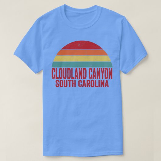 Cloudland Canyon State Park Georgia 1 T-shirt (Design voorkant)