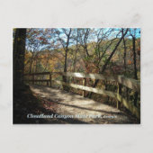 Cloudland Canyon State Park Pathway Postcard Briefkaart (Voorkant)