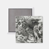 "Cloudland" magneet (Voorkant / Achterkant)