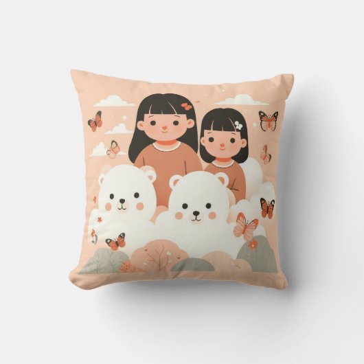 Cloudland Welpen Kussen (Voorkant)