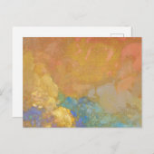 Cloudonderzoek door Odilon Redon Briefkaart (Voorkant / Achterkant)