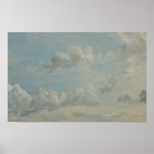 Cloudonderzoek - John Constable Poster (Voorkant)