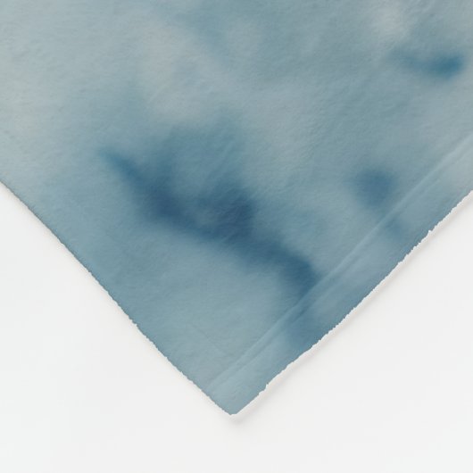 Cloudpatroon Fleece Deken (Hoek)