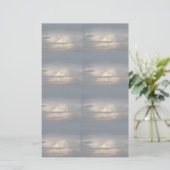 Clouds 1 Stationery Briefpapier (Staand voorkant)