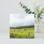 Clouds afnemen op pastuierflatkaart (Staand voorkant)