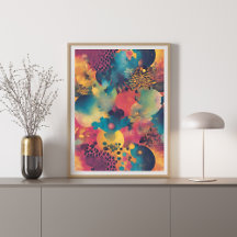 Clouds All-Over Print Poster