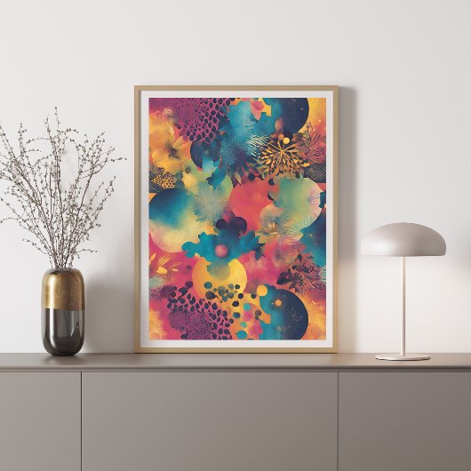 Clouds All-Over Print Poster