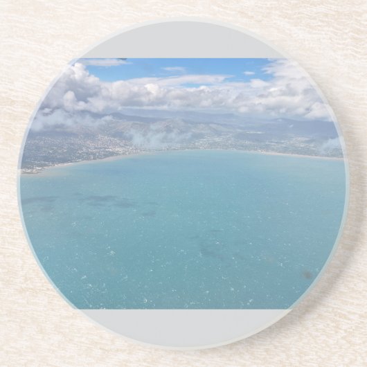 Clouds and currents zandsteen onderzetter (Voorkant)