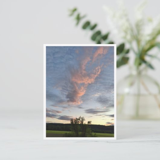 Clouds are magical briefkaart (Staand voorkant)