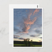 Clouds are magical briefkaart (Voorkant / Achterkant)