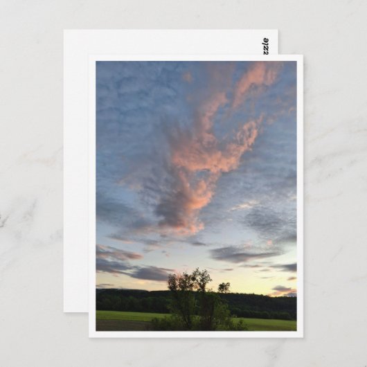 Clouds are magical briefkaart (Voorkant / Achterkant)