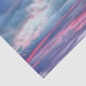 Clouds Beauful Pastel Pink White Sky Tissuepapier (Detail)