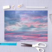 Clouds Beauful Pastel Pink White Sky Tissuepapier (Craft)