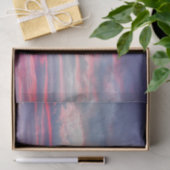 Clouds Beauful Pink White Blue Painted Sky Tissuepapier (Geschenk)