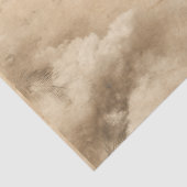 Clouds Birds Feathers Pastel Sky Collage Tissuepapier (Detail)