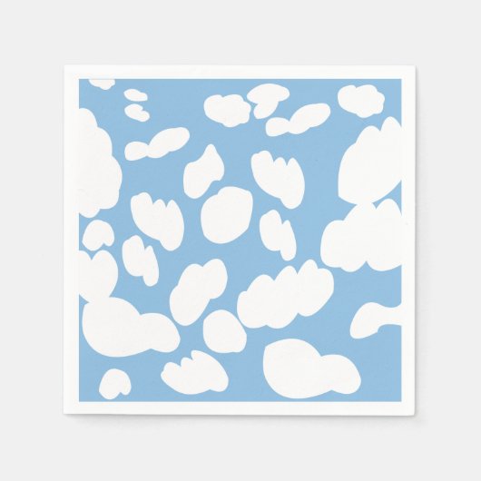 Clouds Blue Sky Clouds Party Servet (Voorkant)